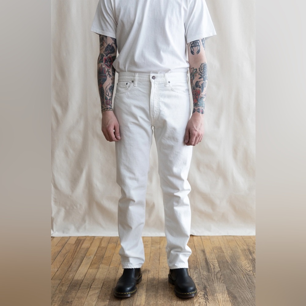 orSlow 107 Ivy Denim in White Japanese Jeans
Retro Vibes Men's Size Large 34